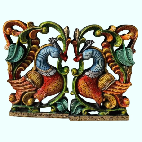 Lovely Hamsa Birds - Wooden Wall Panels