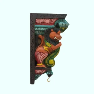 Lion Wooden Wall bracket - 12inch
