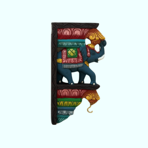 Elephant Wooden Wall Bracket