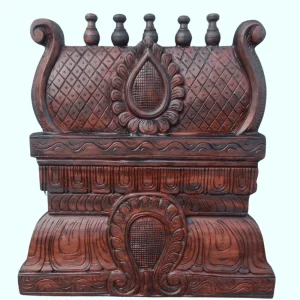 Temple Gopuram Wooden Wall Panel