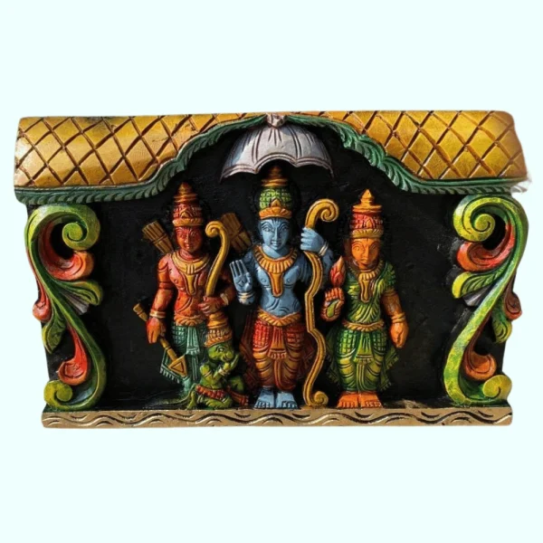 Ramar Lakshmanan Seetha Wood Wall Bracket